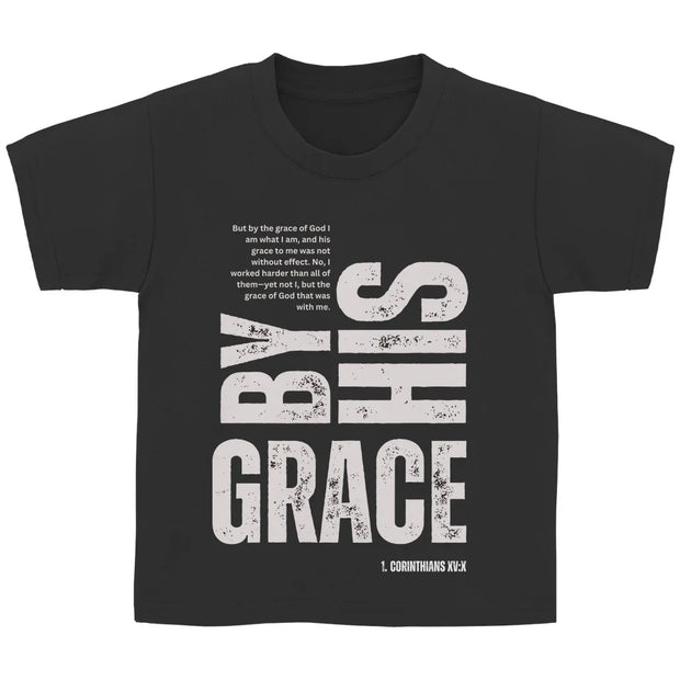 Kinder T-Shirt „Grace“ – Christliches Basic Shirt für Jungen & Mädchen | byGraceStore