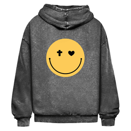 Oversize Washed Hoodie 