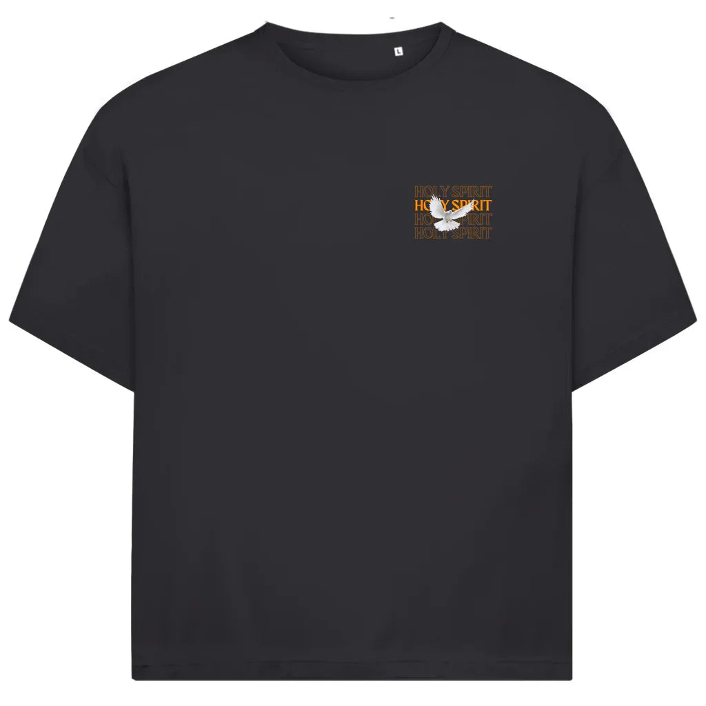 Holy Spirit Oversize T-Shirt | Vorder- & Rückendruck mit Friedenstaube | JJ Streetwear