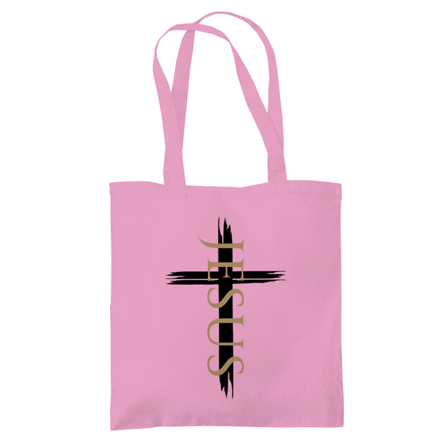 Tragetasche "Jesus Kreuz" - by-grace.store