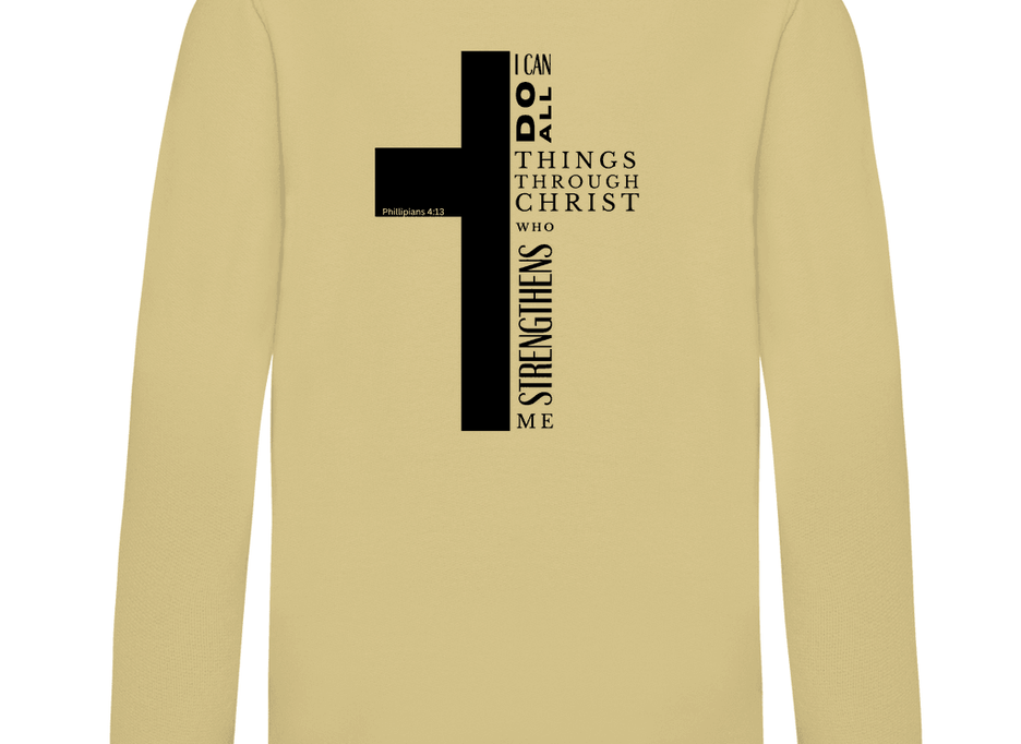 Kinder Sweatshirt "I can do all" - by-grace.store
