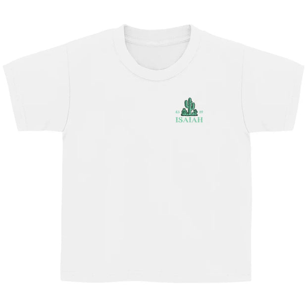 Kinder T-Shirt „Isaiah 43:19“ – Christliches Bio-Baumwolle Shirt mit Bibelvers | byGraceStore