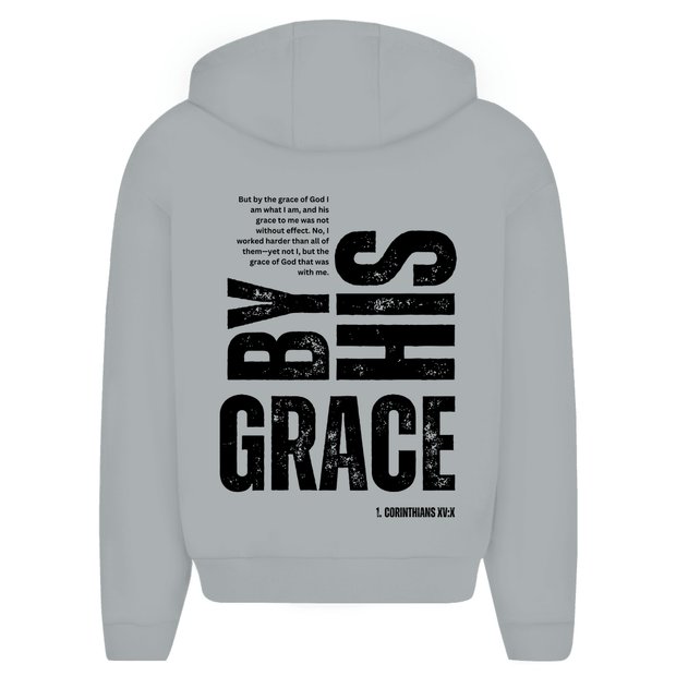 Herren Oversize Zipper Hoodie "Grace" - by-grace.store