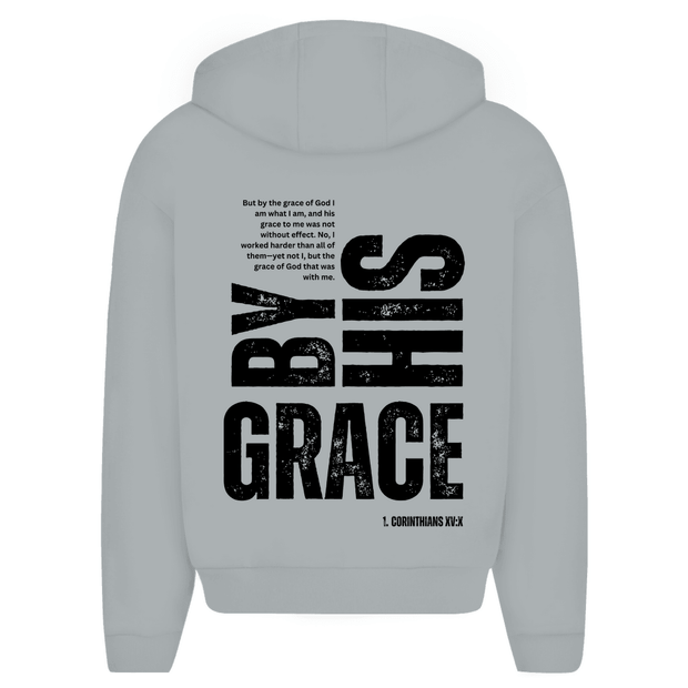 Herren Oversize Zipper Hoodie "Grace" - by-grace.store