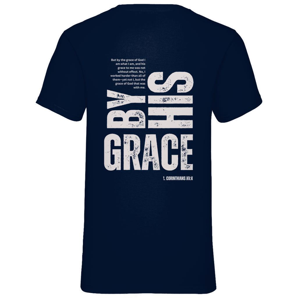 Herren Basic V-Neck T-Shirt 