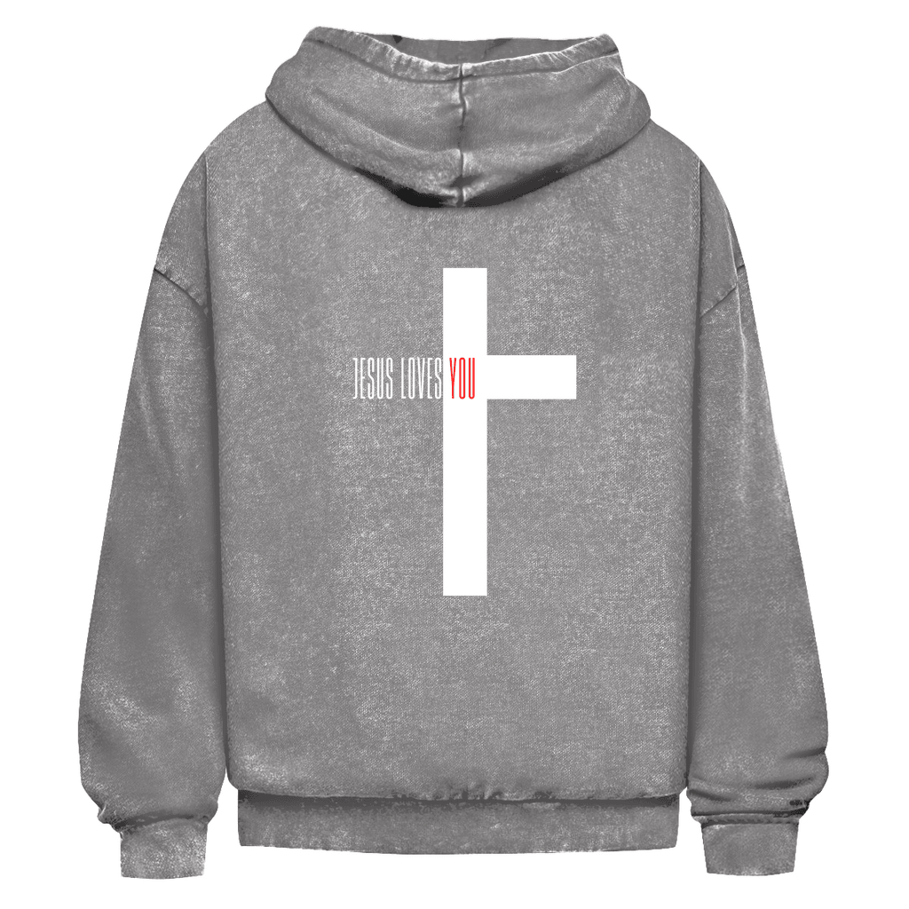 Oversize Washed Hoodie 