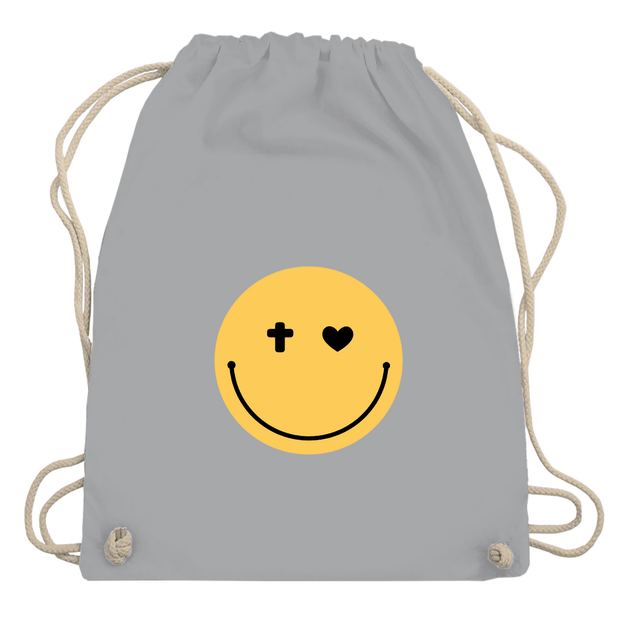 Turnbeutel "Smiley" - by-grace.store