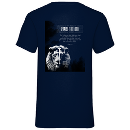 Herren Basic V-Neck T-Shirt 
