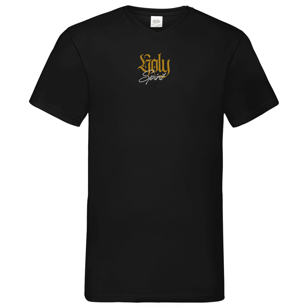 Herren Basic V-Neck T-Shirt 