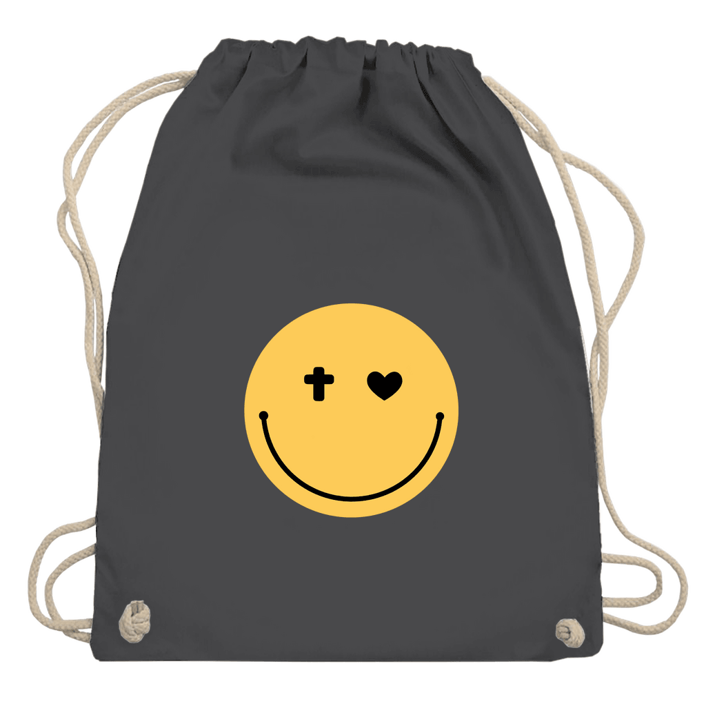 Turnbeutel "Smiley" - by-grace.store