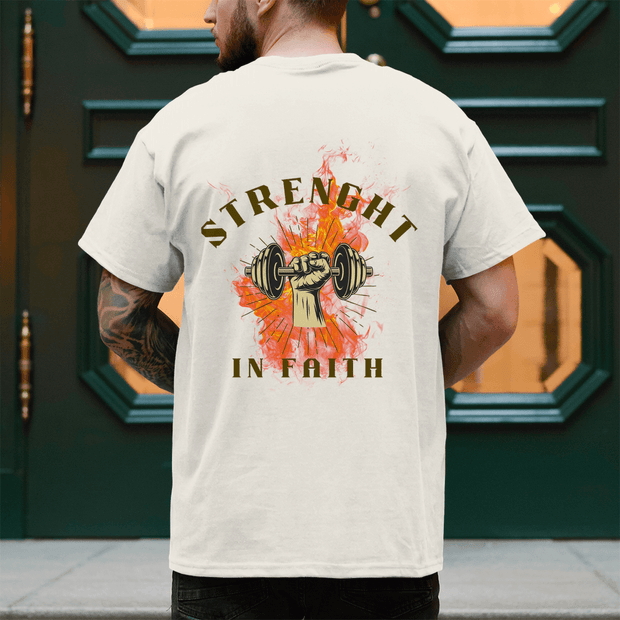 Herren T-Shirt "Strenght" - by-grace.store