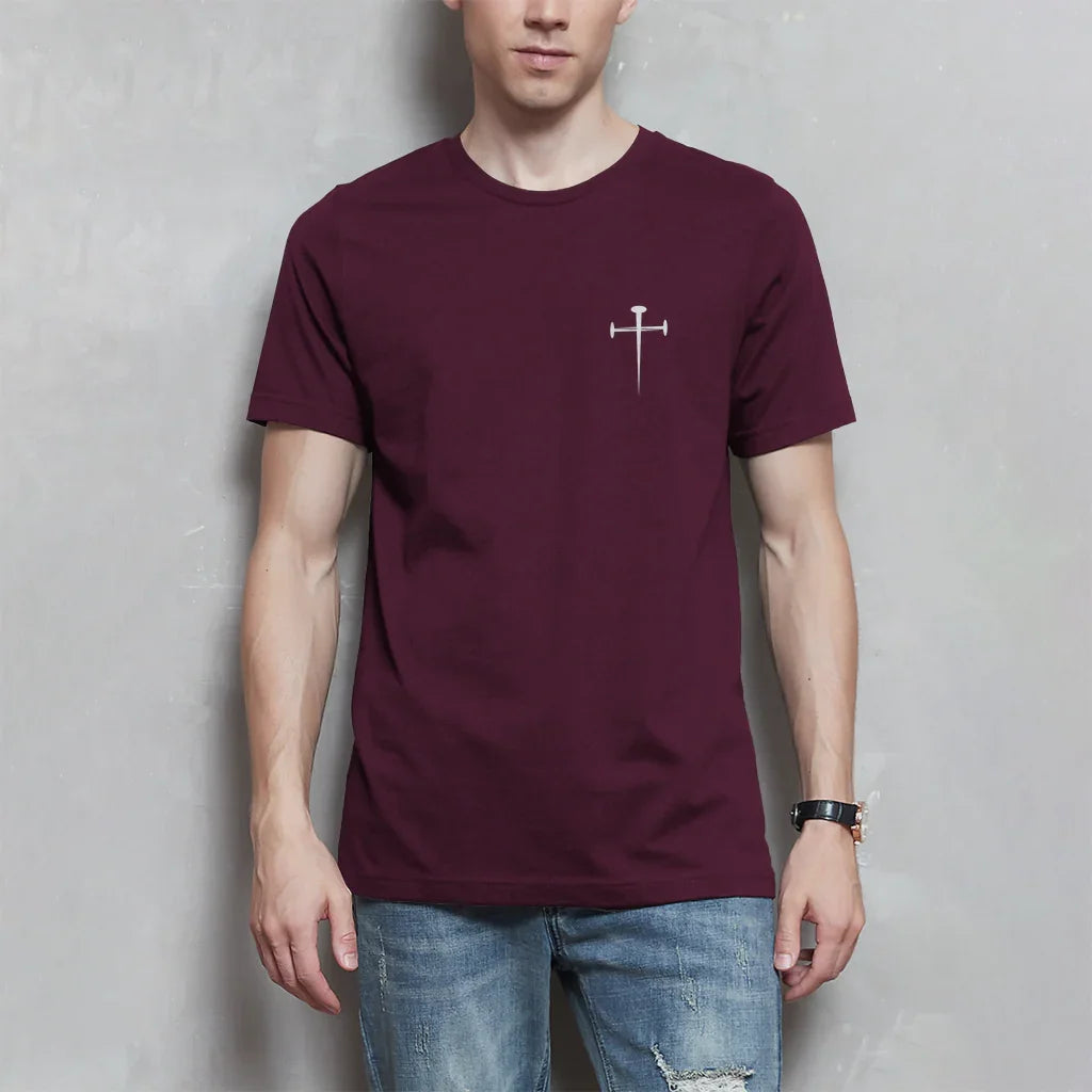 Herren T-Shirt Kreuz - by-grace.store