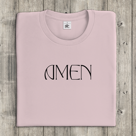 Christliches Damen T-Shirt »Amen« – Glaubens-Statement | by-grace.store