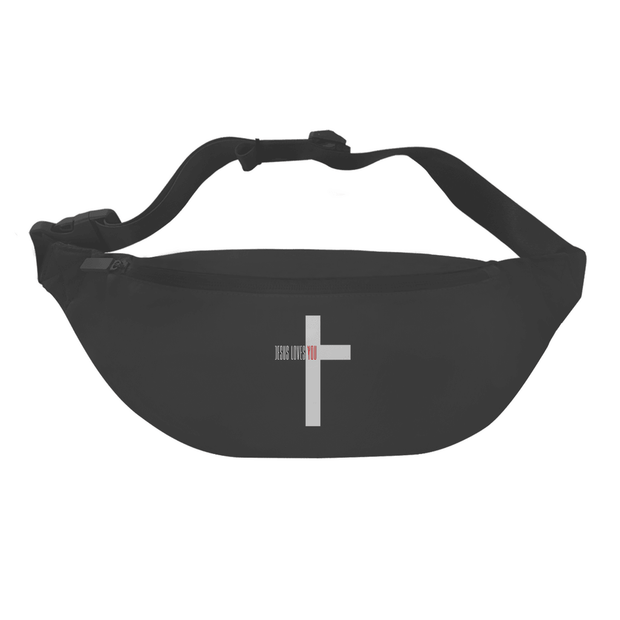 Gürteltasche "Jesus loves you" - by-grace.store