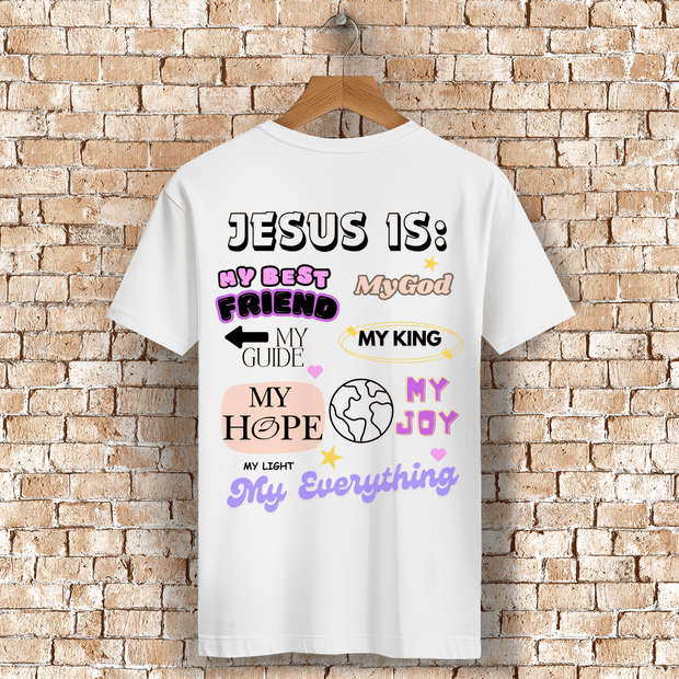 ST/ST Rocker T-Shirt "Jesus is" - by-grace.store