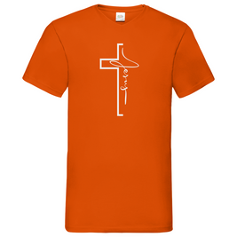 Herren Basic V-Neck T-Shirt 