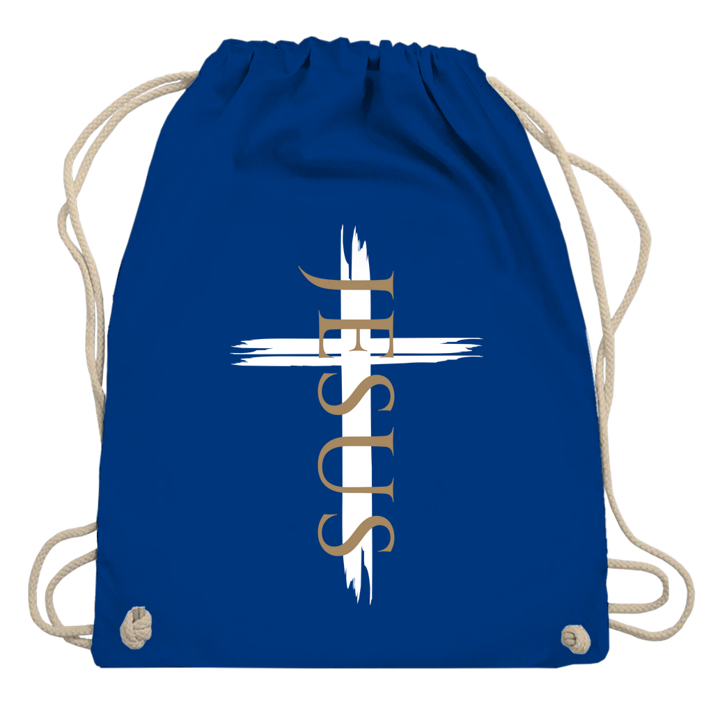Turnbeutel "Jesus Kreuz" - by-grace.store
