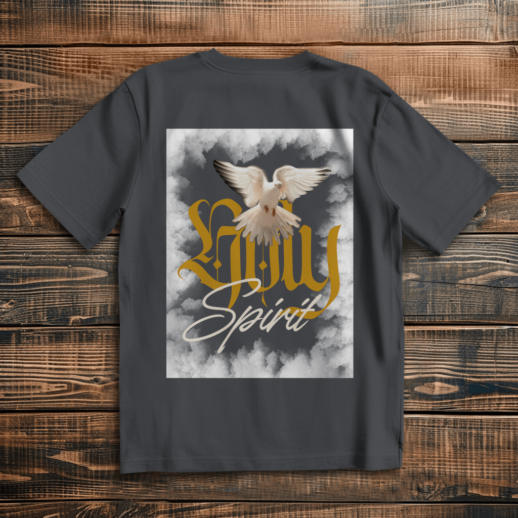 Oversize T-Shirt "Holy Spirit" - by-grace.store