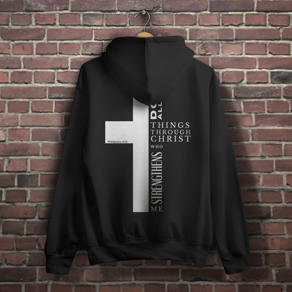 Damen Hoodie "I can do all" - by-grace.store
