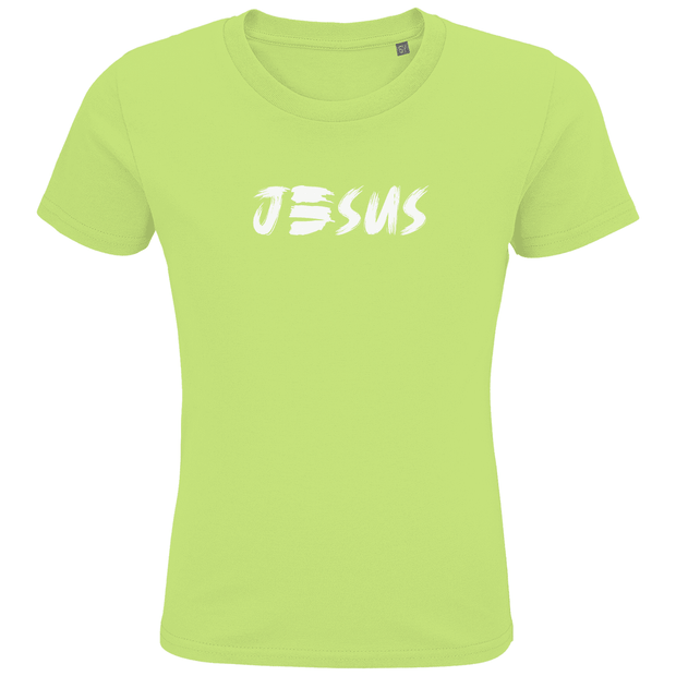 Kids Premium Bio T-Shirt "JESUS" - by-grace.store
