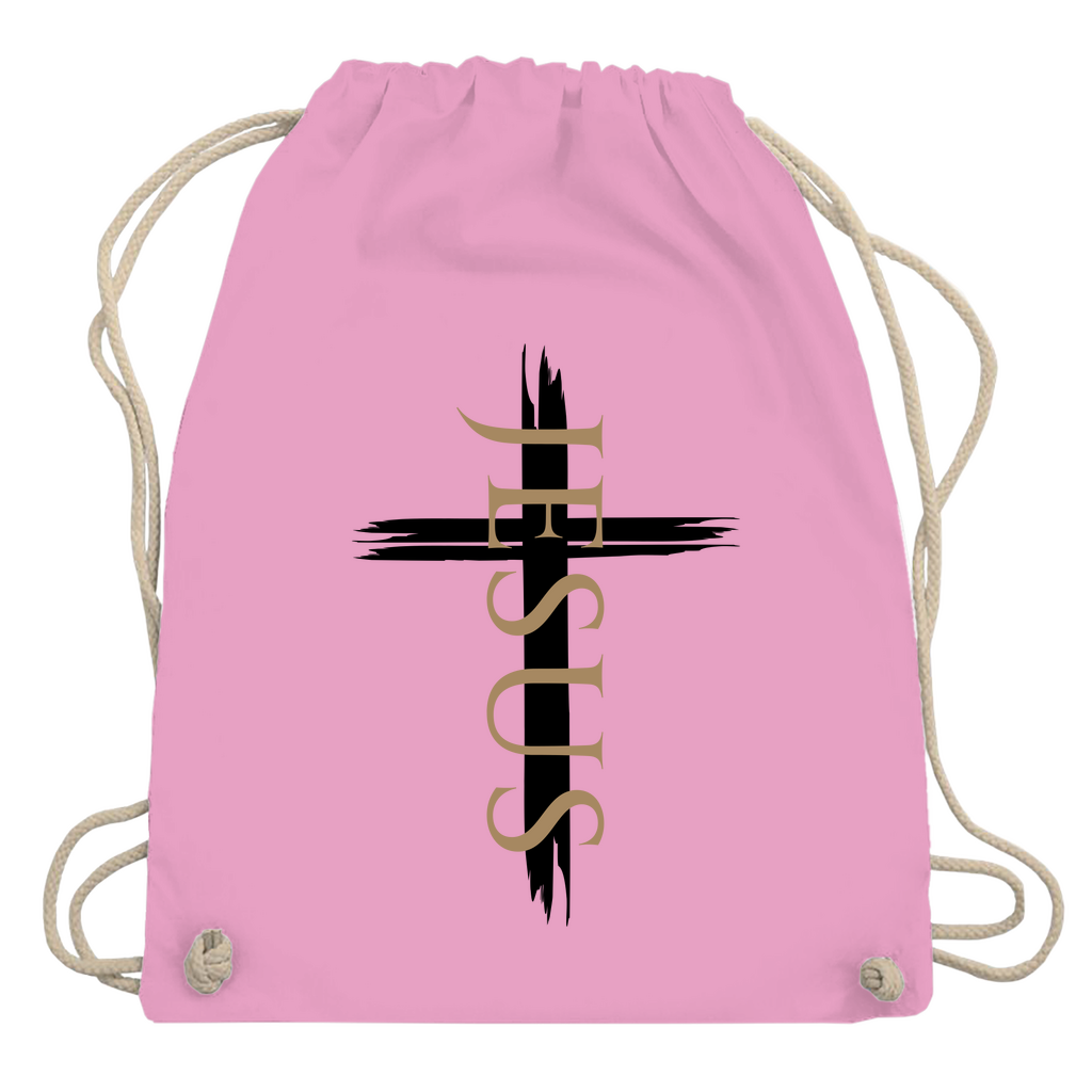 Turnbeutel "Jesus Kreuz" - by-grace.store