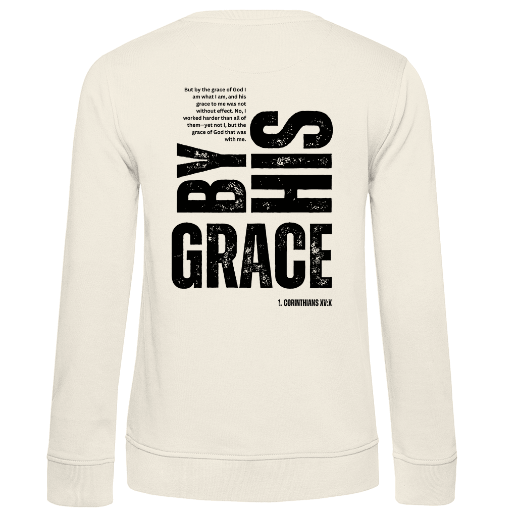 Damen Premium Bio Sweatshirt "Grace" - by-grace.store