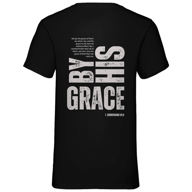 Herren Basic V-Neck T-Shirt "Grace" - by-grace.store