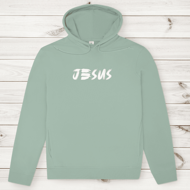Herren Premium Bio Hoodie "JESUS" - by-grace.store