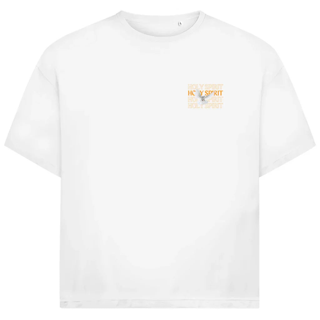 Holy Spirit Oversize T-Shirt | Vorder- & Rückendruck mit Friedenstaube | JJ Streetwear