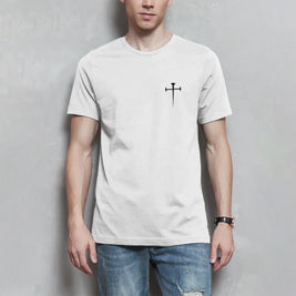 Herren T-Shirt Kreuz - by-grace.store