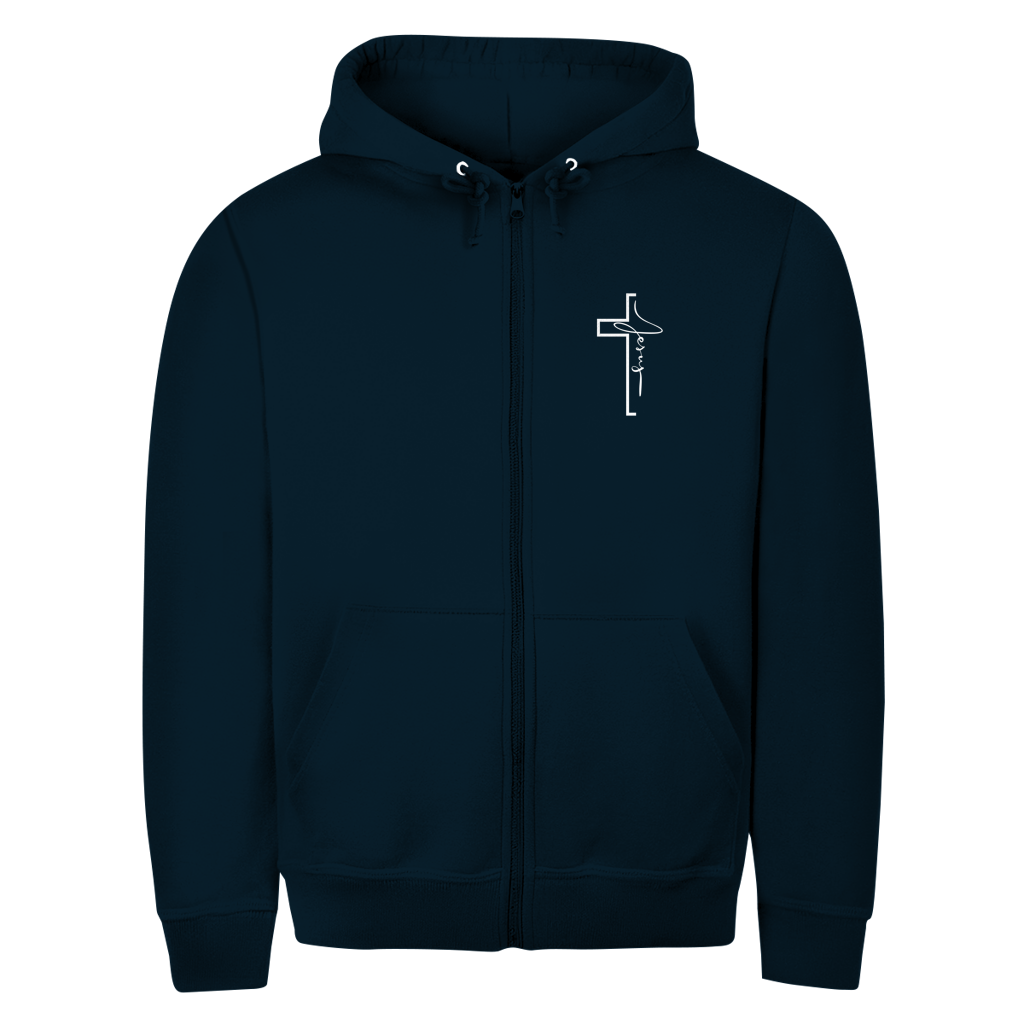 Herren Zipper Hoodie 