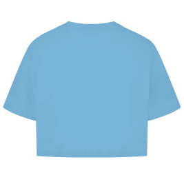 Damen Oversize Crop Top 