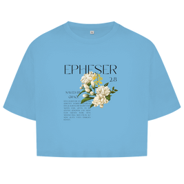 Damen Oversize Crop Top 