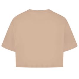 Damen Oversize Crop Top 