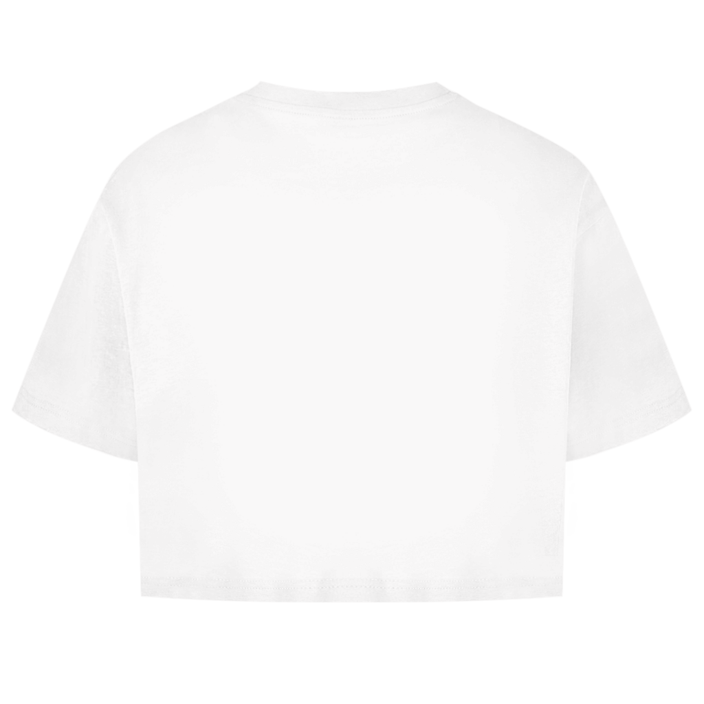 Damen Oversize Crop Top 