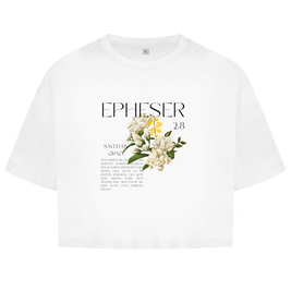 Damen Oversize Crop Top 