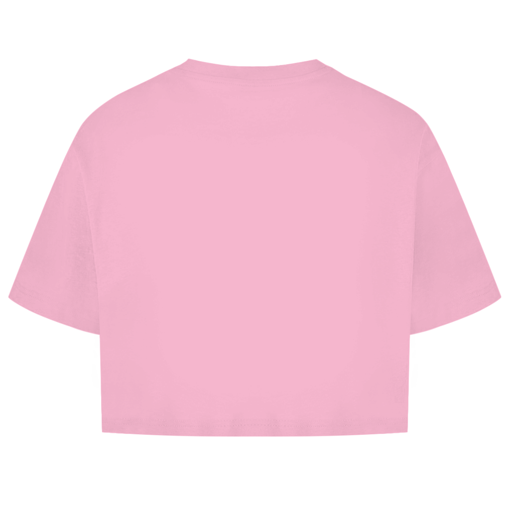 Damen Oversize Crop Top 