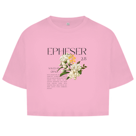 Damen Oversize Crop Top 
