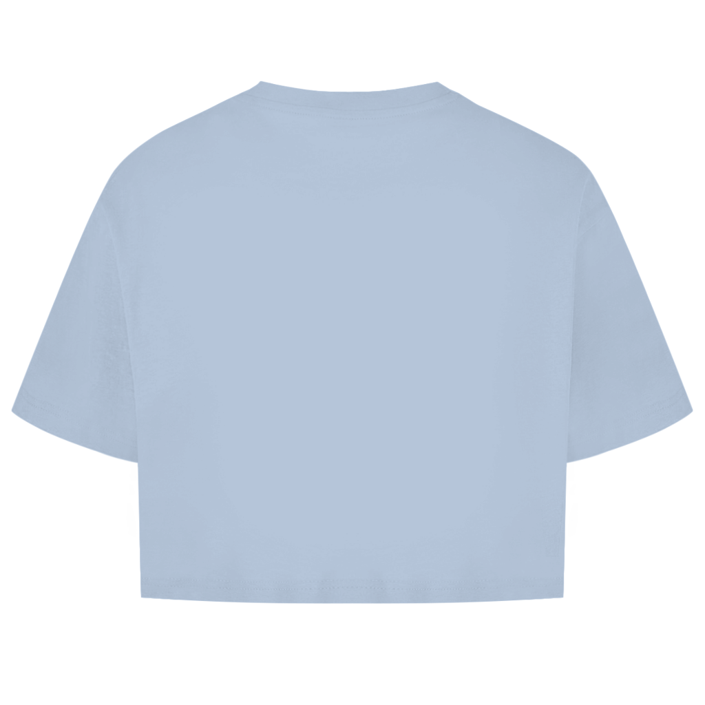 Damen Oversize Crop Top 