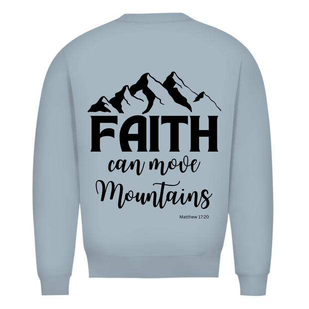 Herren Premium Bio Sweatshirt "Faith "