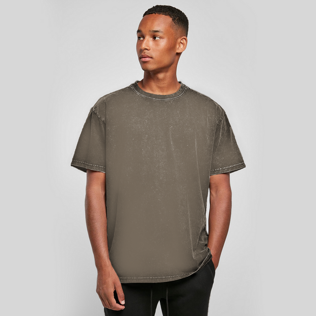 Oversize Washed T-Shirt „Judge Me“ – Christliches Statement Shirt