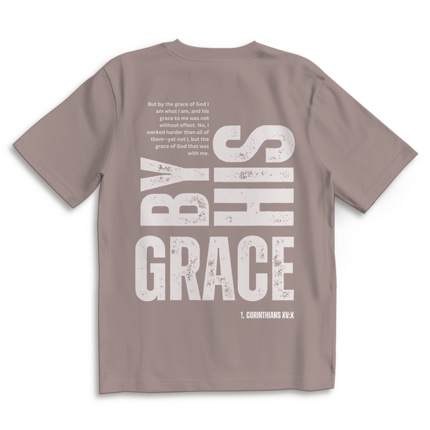Oversize T-Shirt "Grace" | Christliches Unisex Streetwear Shirt