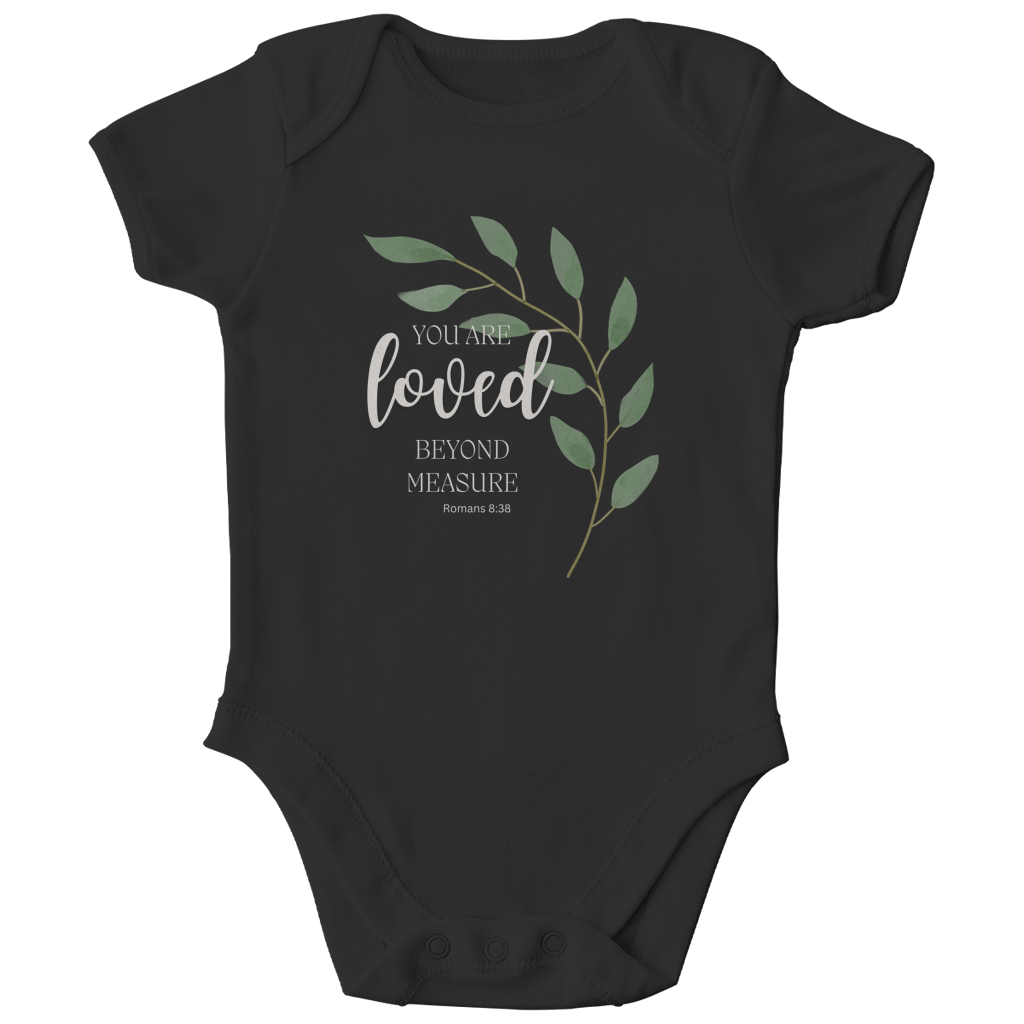 Kinder Bio Body „Loved“ – Liebevolle Botschaft für Babys | by-grace.store
