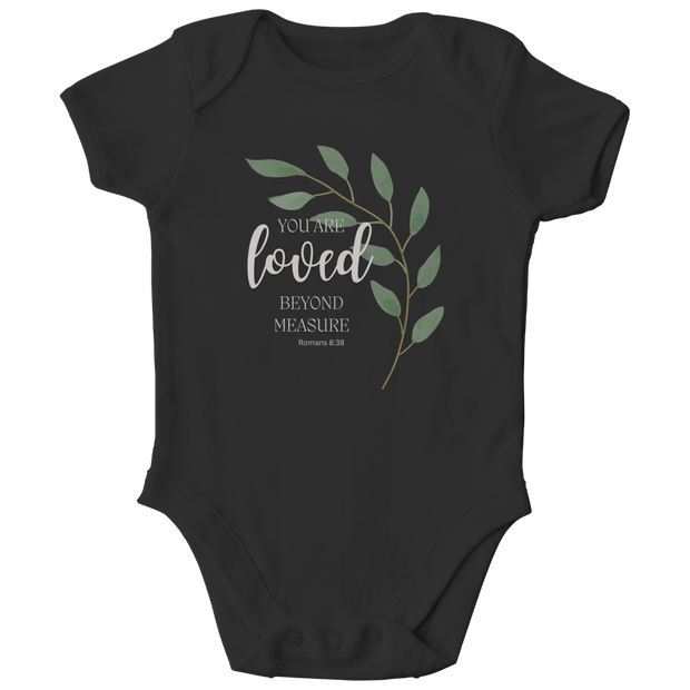 Kinder Bio Body „Loved“ – Liebevolle Botschaft für Babys | by-grace.store