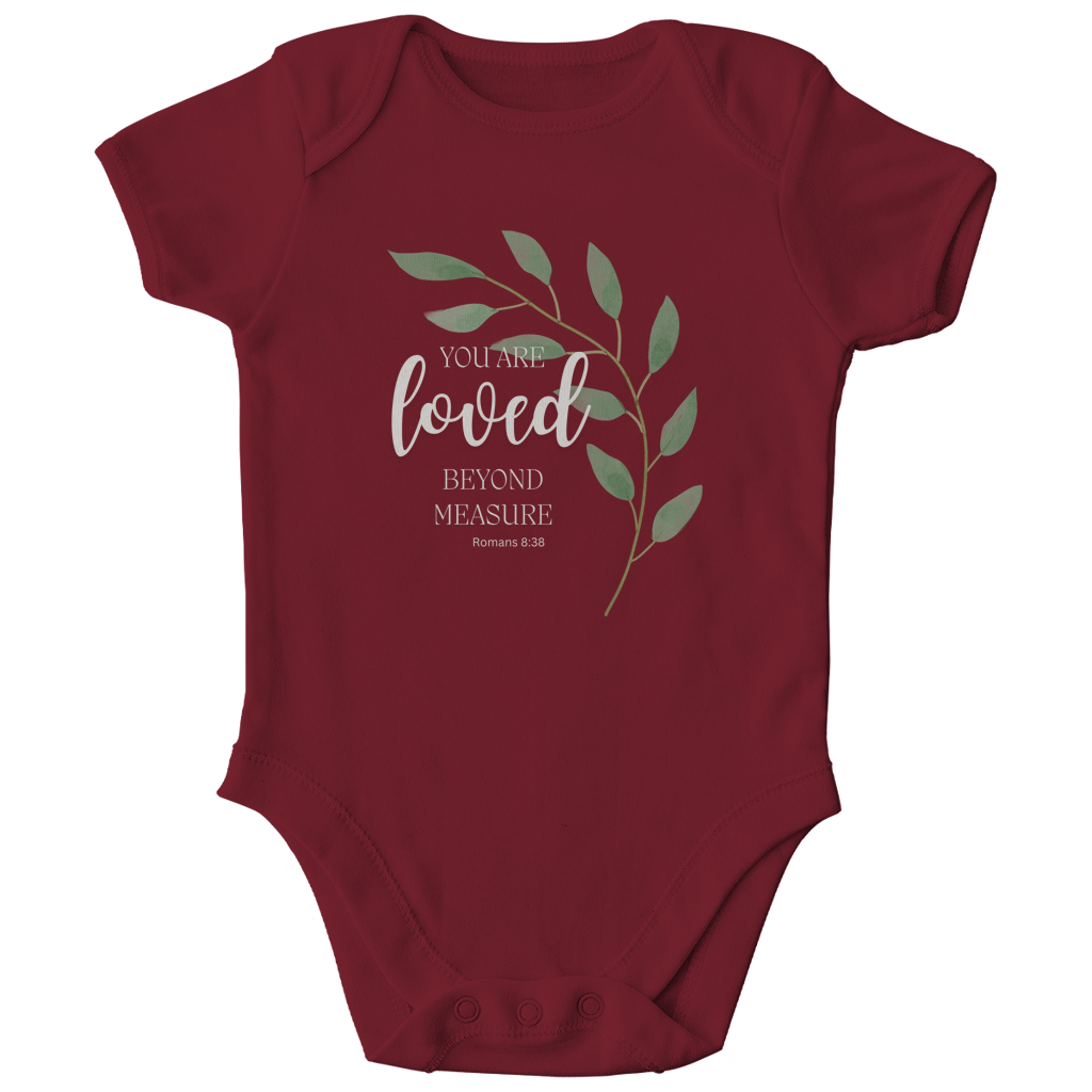 Kinder Bio Body „Loved“ – Liebevolle Botschaft für Babys | by-grace.store