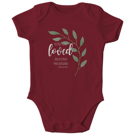 Kinder Bio Body „Loved“ – Liebevolle Botschaft für Babys | by-grace.store