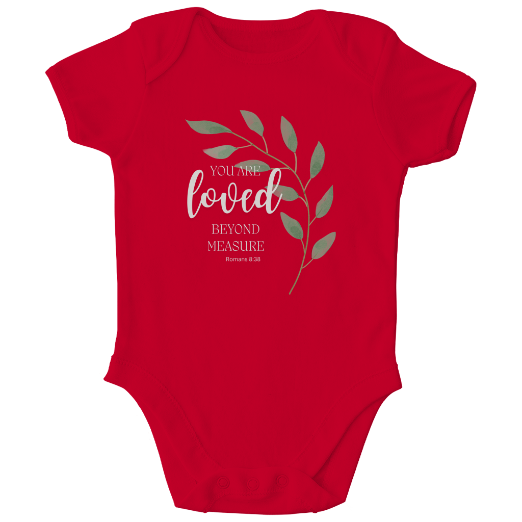 Kinder Bio Body „Loved“ – Liebevolle Botschaft für Babys | by-grace.store
