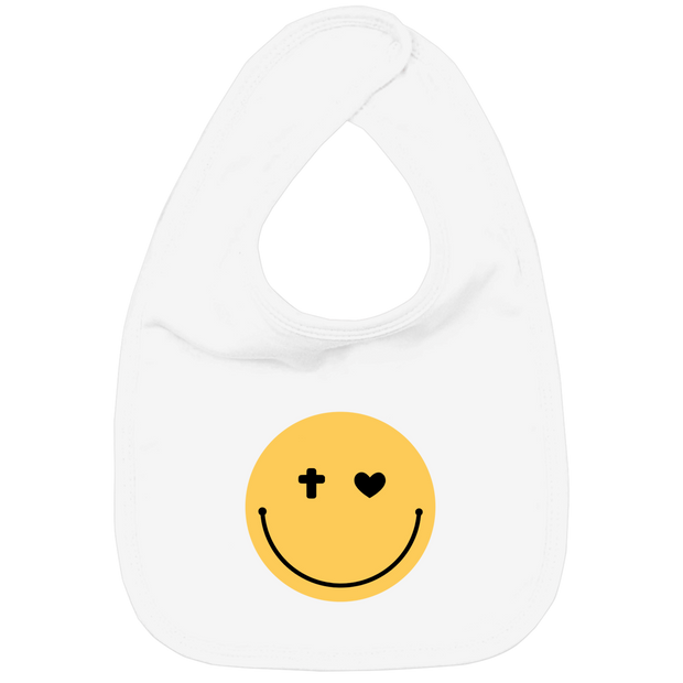Kinder Bio Lätzchen "Smiley"
