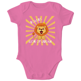 Kinder Bio Body „Roar“ – Christlicher Baby Body aus Bio-Baumwolle | by-grace.store