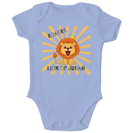 Kinder Bio Body „Roar“ – Christlicher Baby Body aus Bio-Baumwolle | by-grace.store